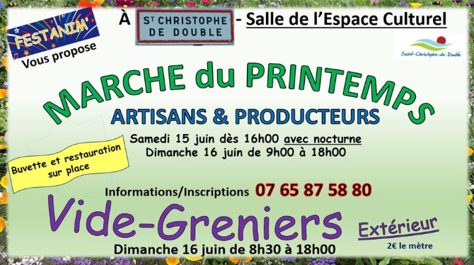 Festanim st christophe de double