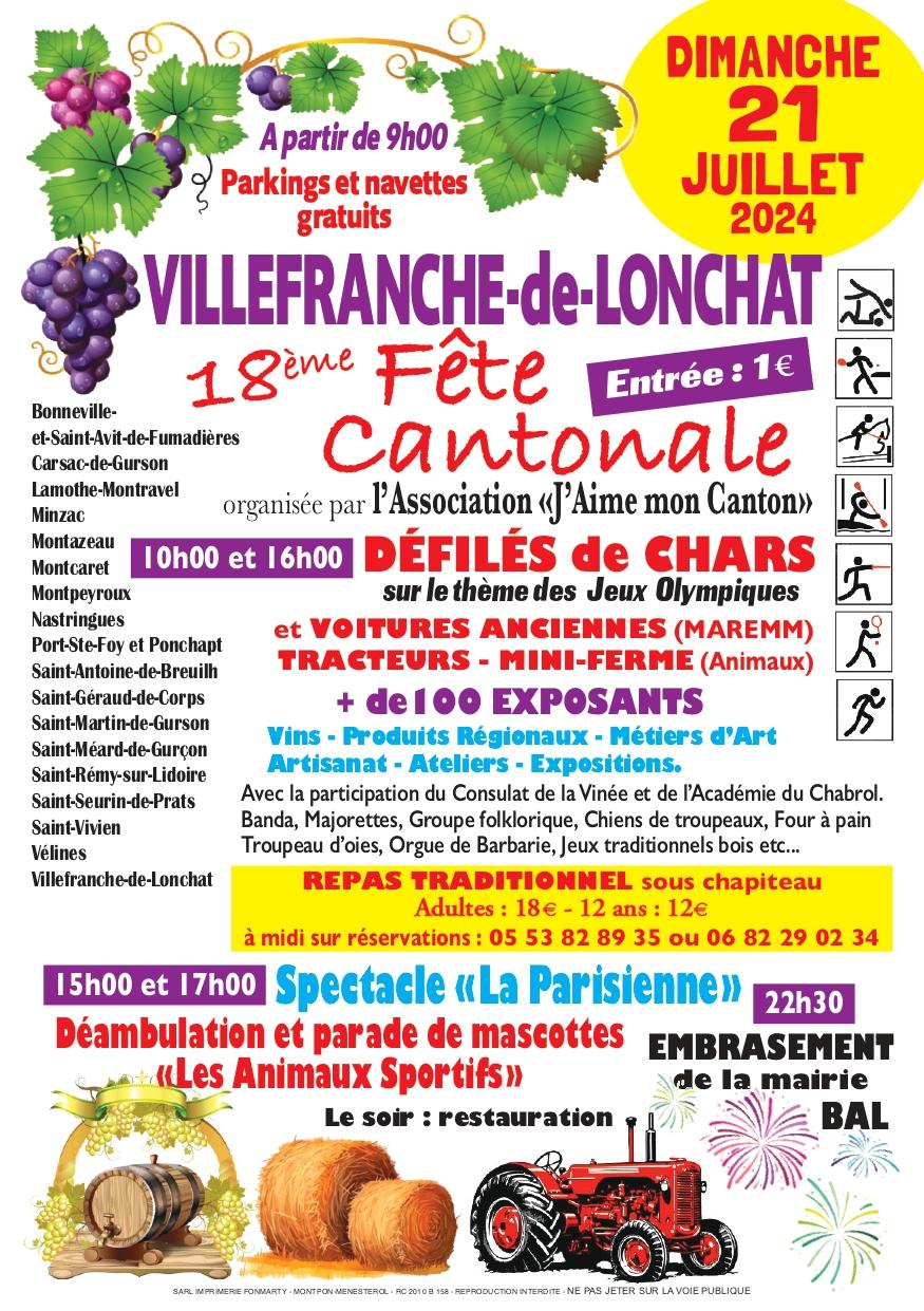 Fete cantonale vdl