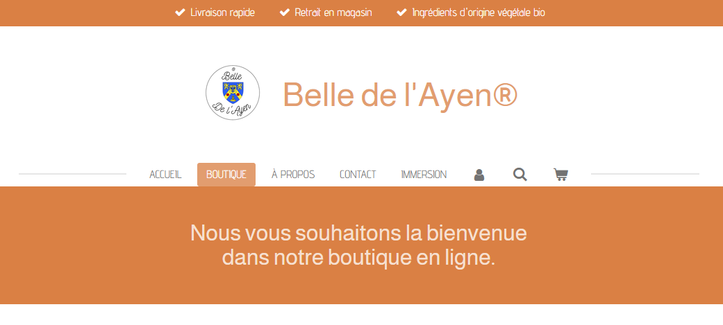 Nouvelle boutique